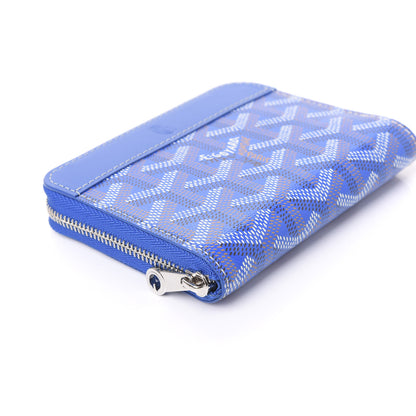 Goyard Goyardine Compact Wallet Blue 7 of 8