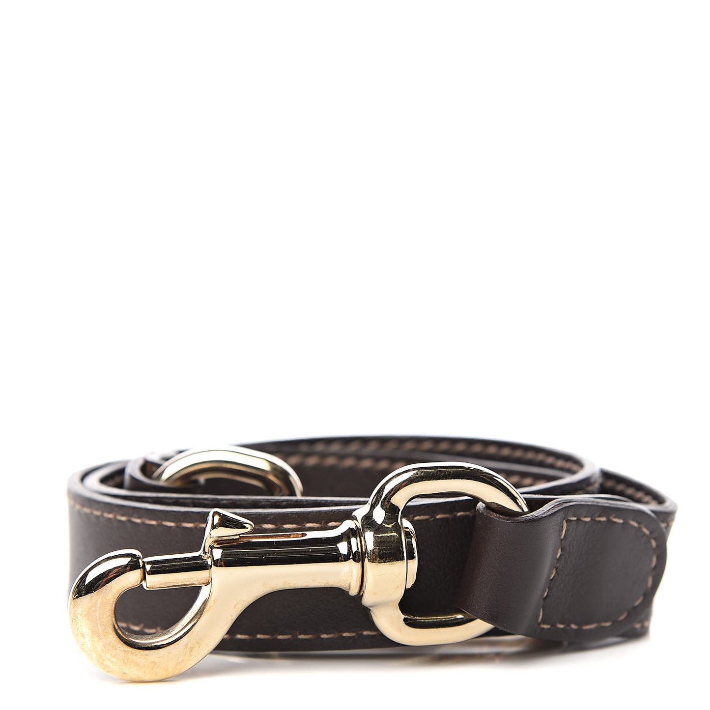 Calfskin 25mm Shoulder Strap Brown