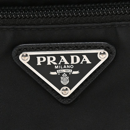 Prada Tessuto Nylon Triangle Shoulder Bag Black 6 of 8
