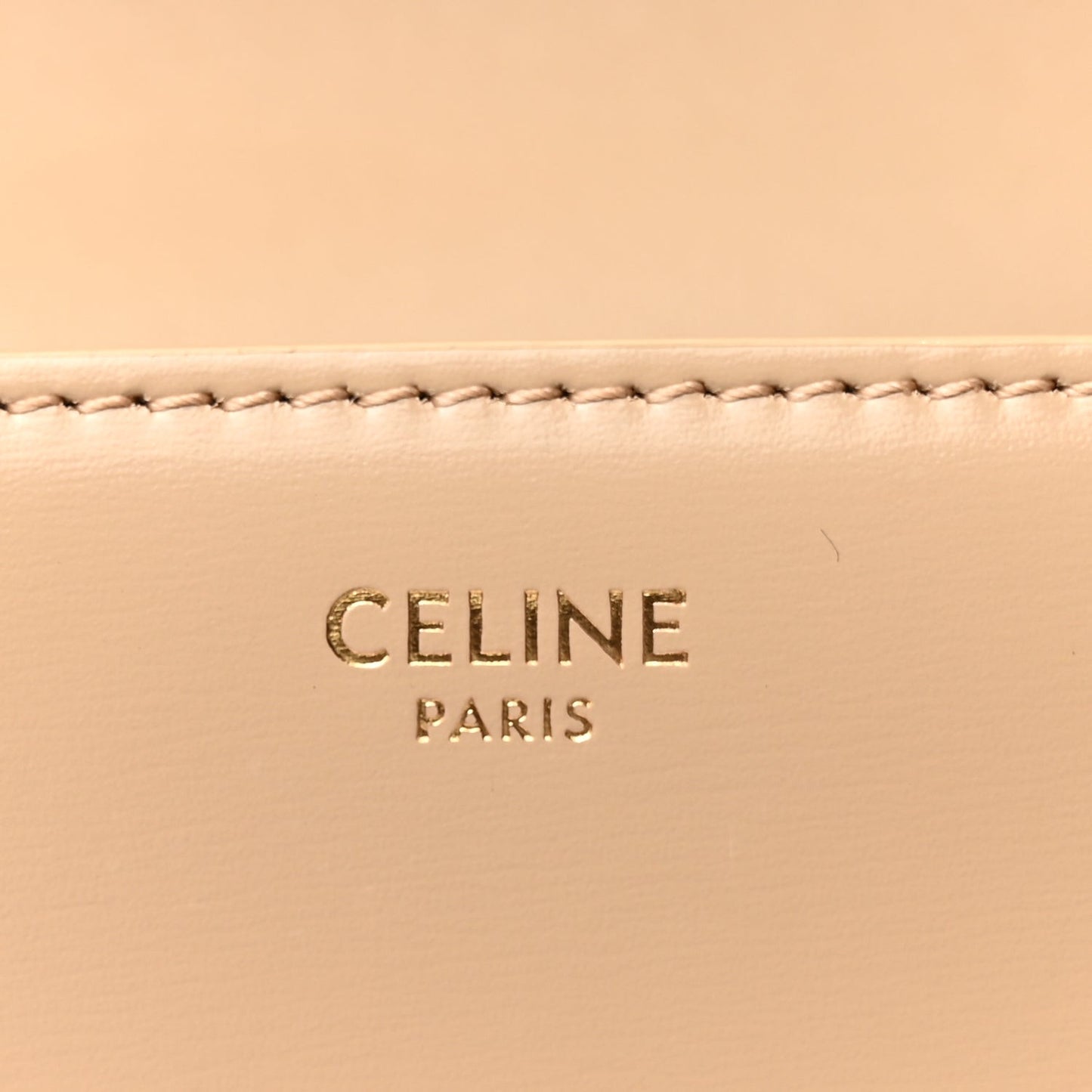 Shiny Calfskin Teen Triomphe  Nude
