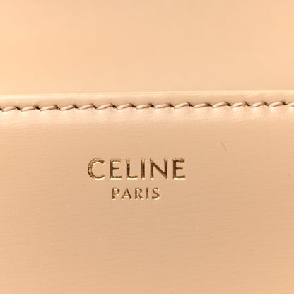 Celine Shiny Calfskin Teen Triomphe  Nude 6 of 9