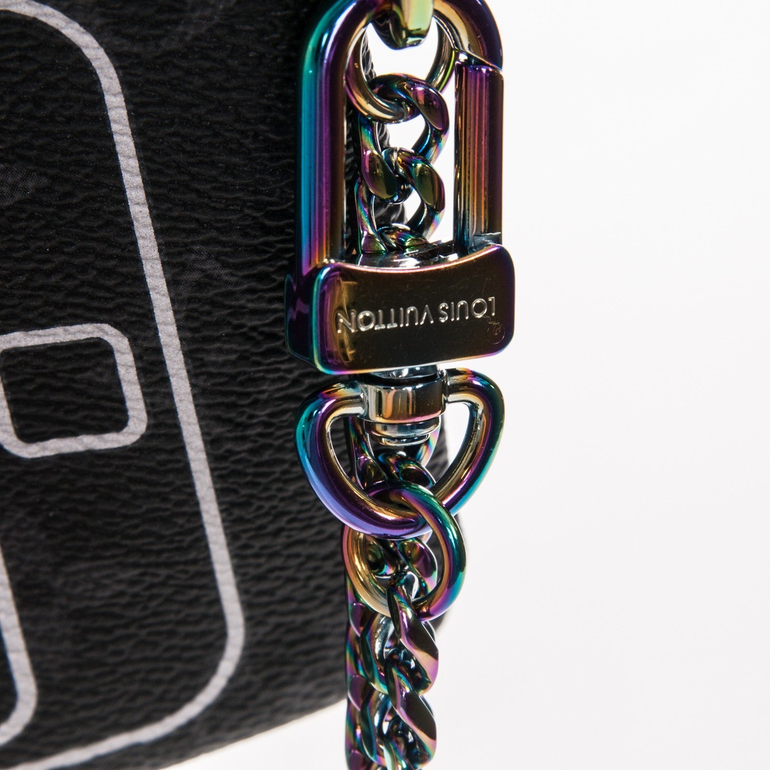 Louis Vuitton Monogram Eclipse Flash Fragment IPhone Pouch 8 of 8