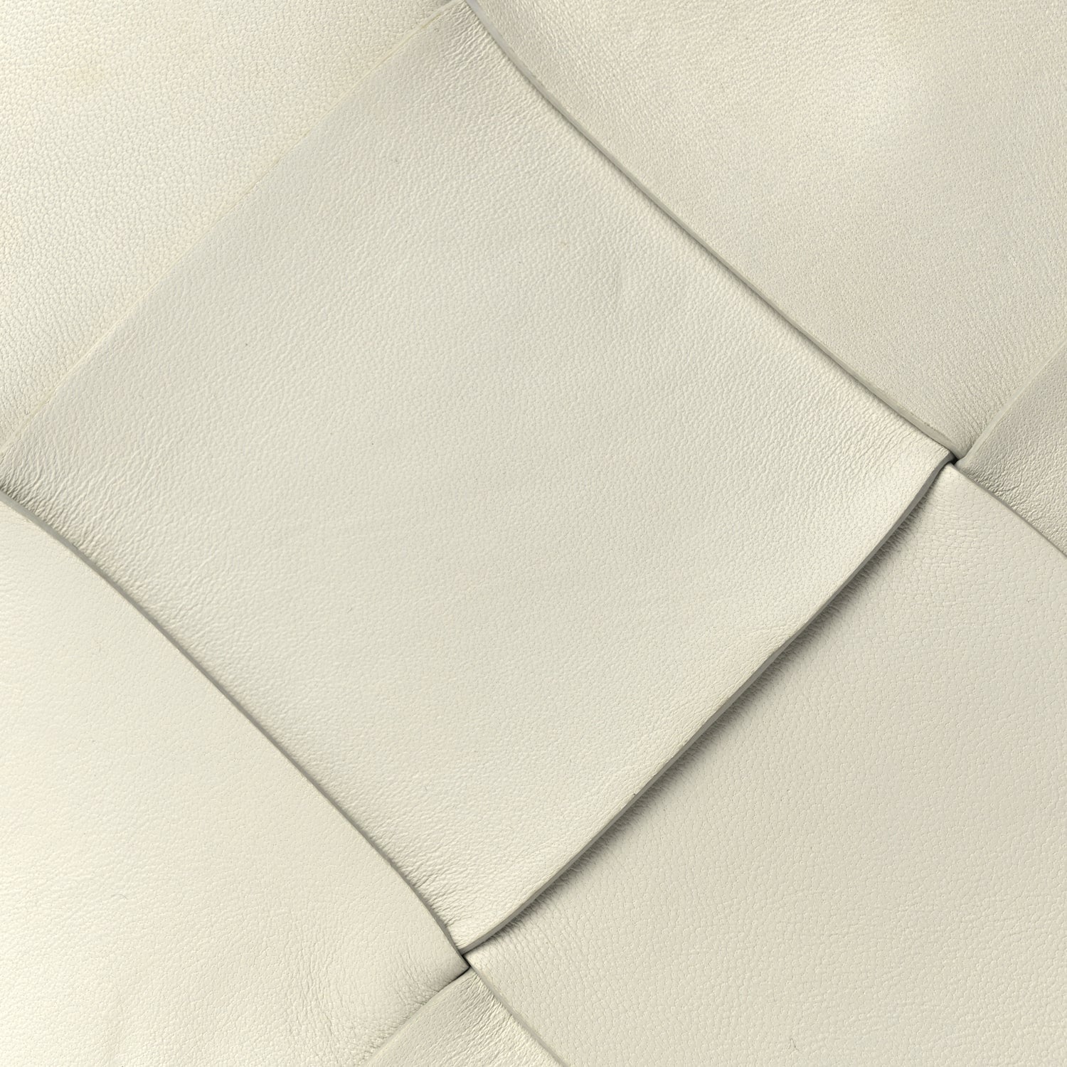 Bottega Veneta Nappa Maxi Blown Up Intrecciato Pouch Clutch  Optic White 7 of 8