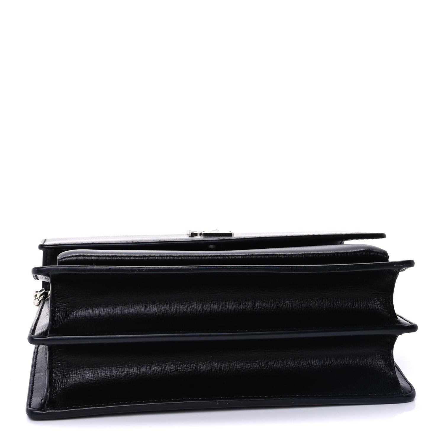 Saint Laurent Calfskin Medium Monogram Sunset Black 3 of 8