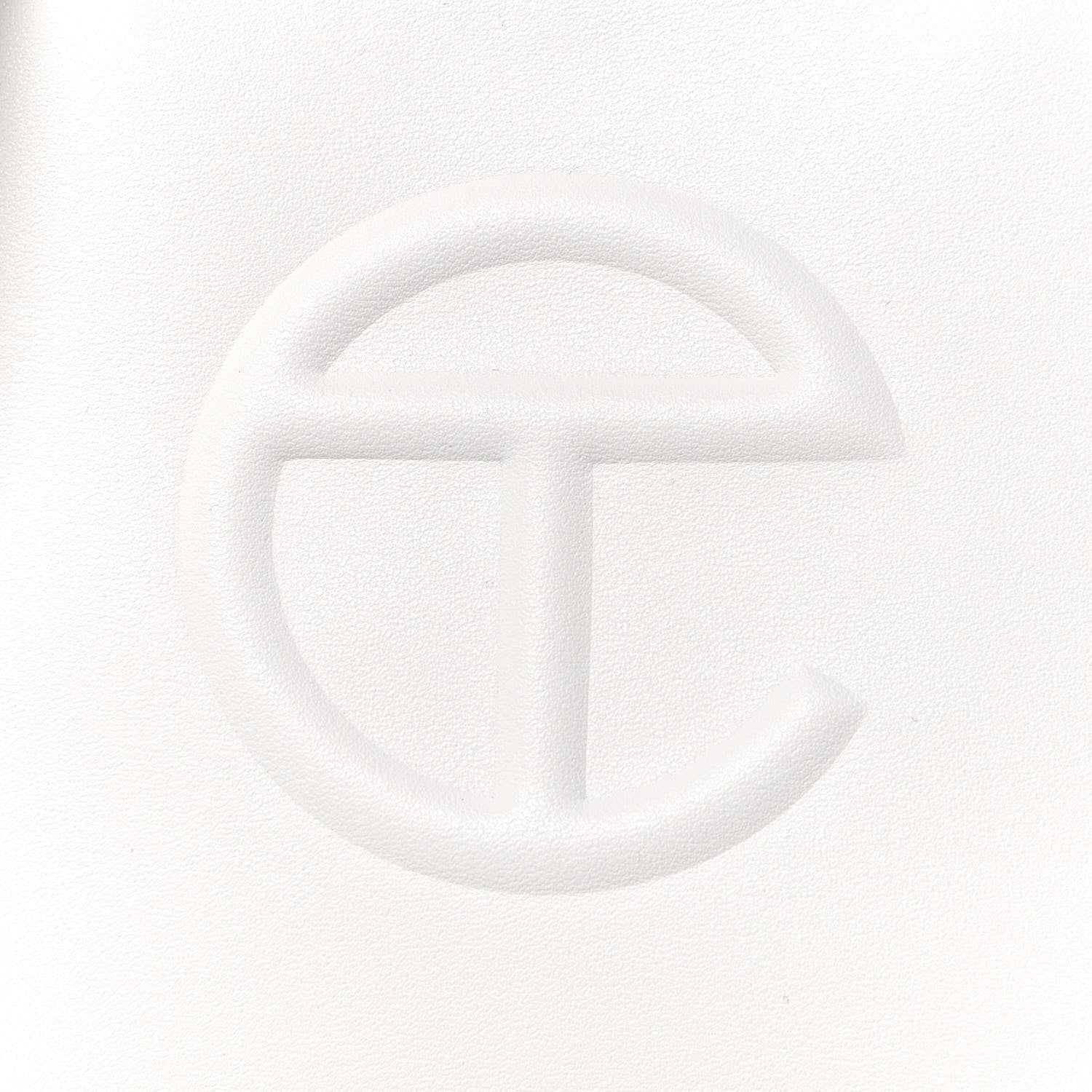 Telfar Vegan Leather Small Shopping Bag White 12 of 12