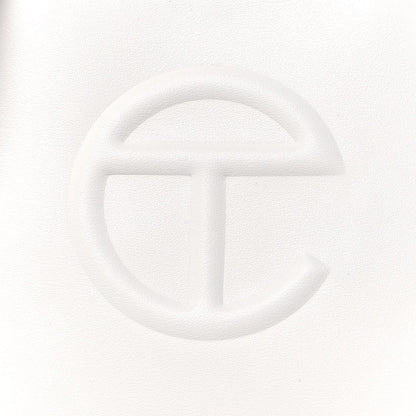 Telfar Vegan Leather Small Shopping Bag White 12 of 12