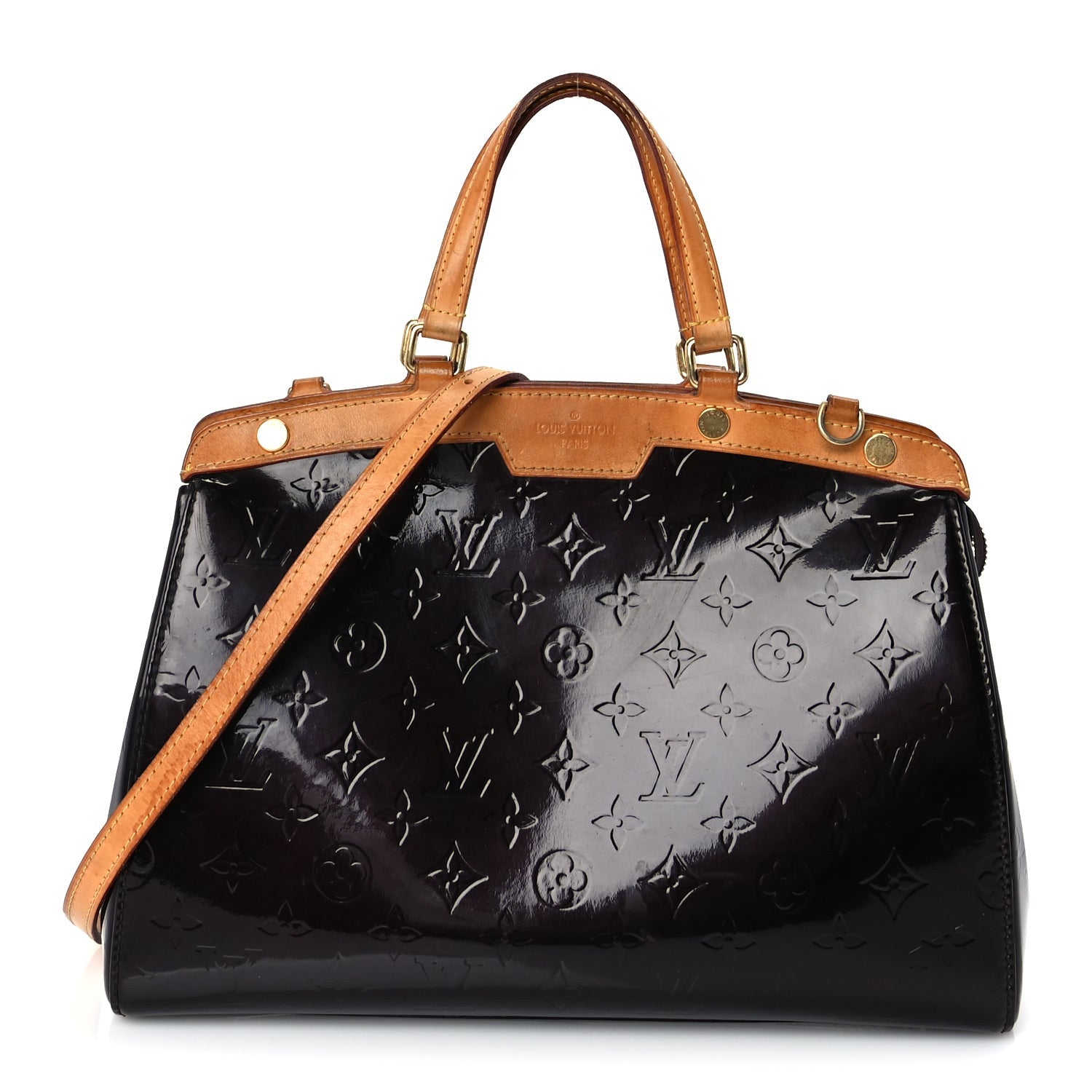 Louis Vuitton Vernis Brea MM Amarante 1 of 8