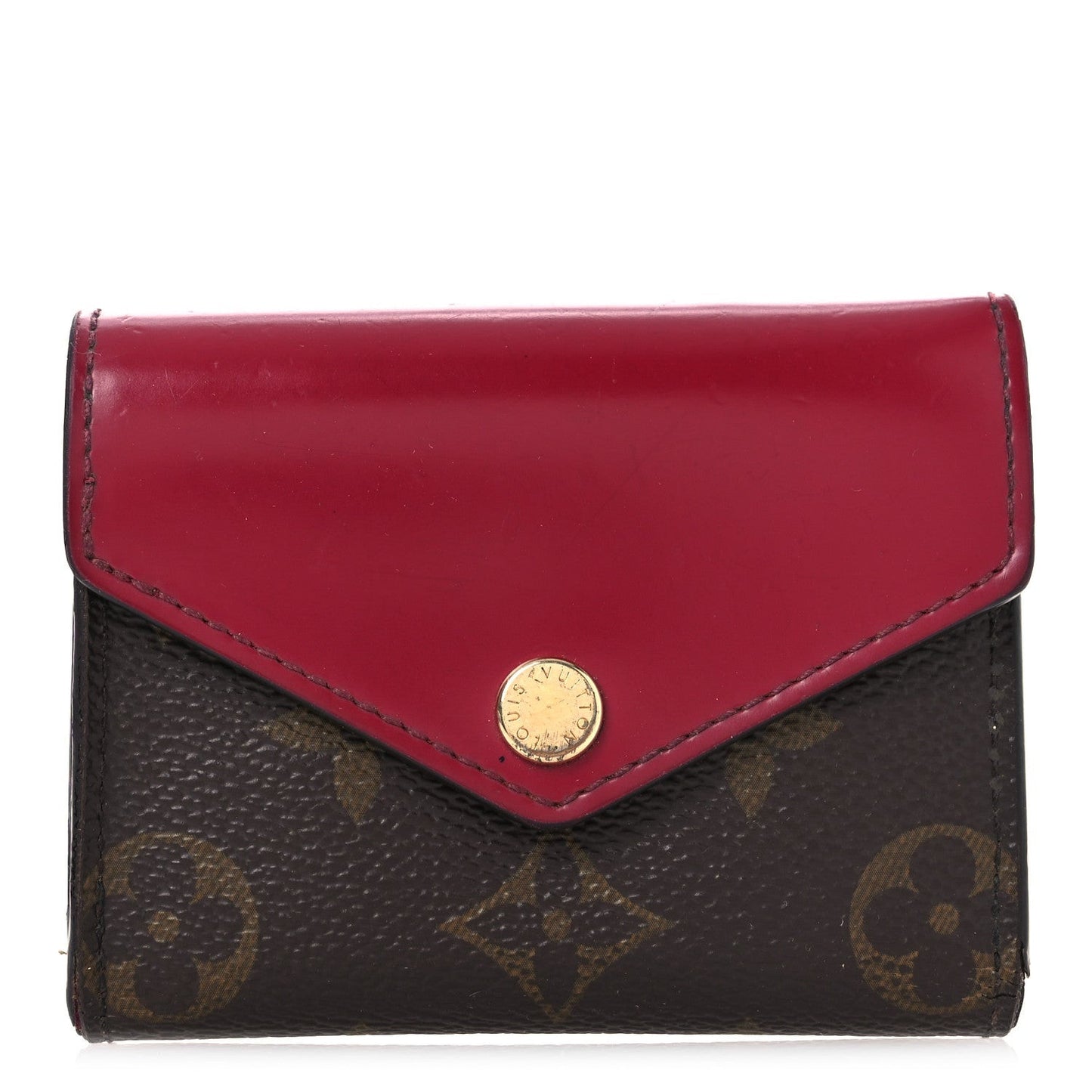 Monogram Zoe Wallet Fuchsia