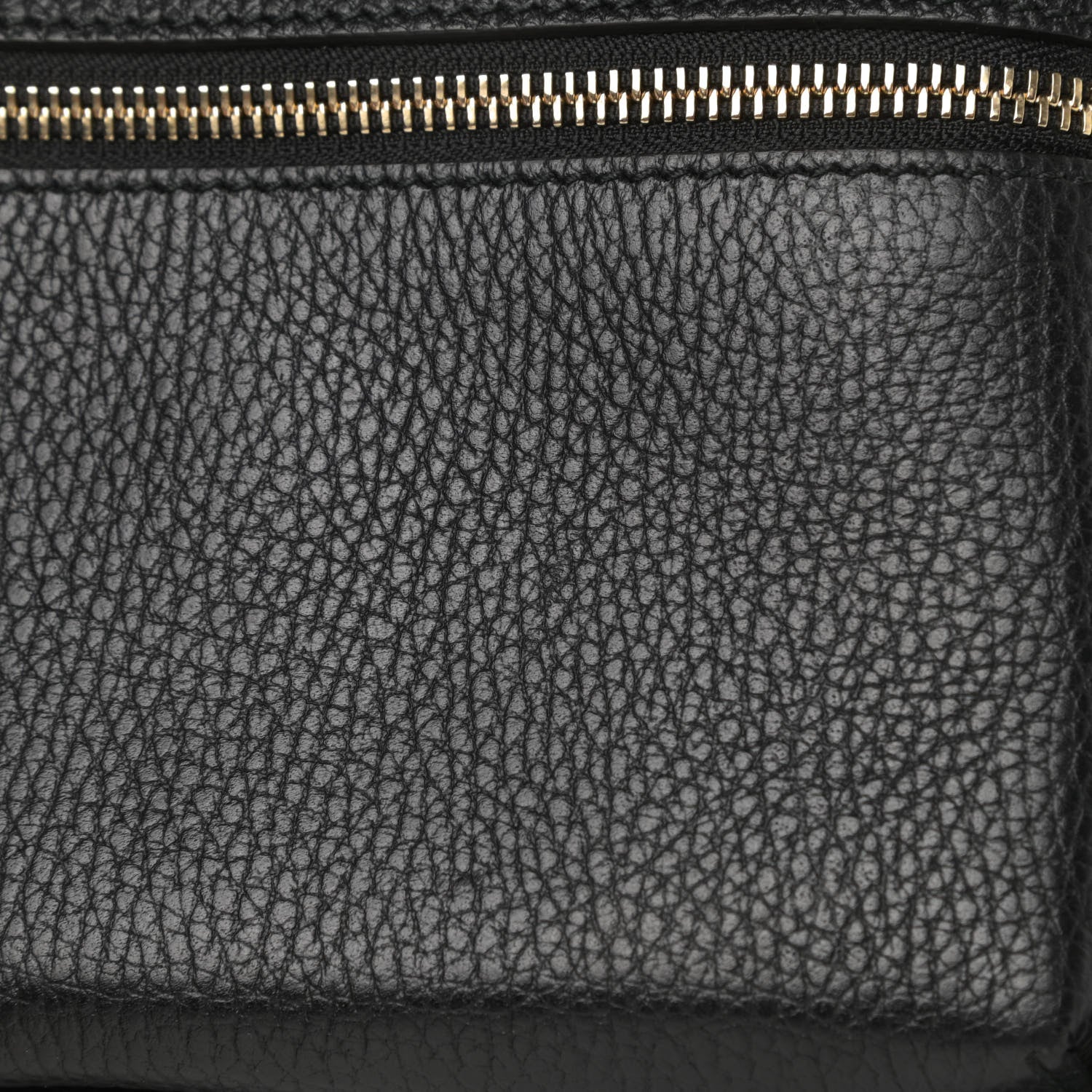 Gucci Pebbled Calfskin Soho Chain Backpack Black 5 of 5