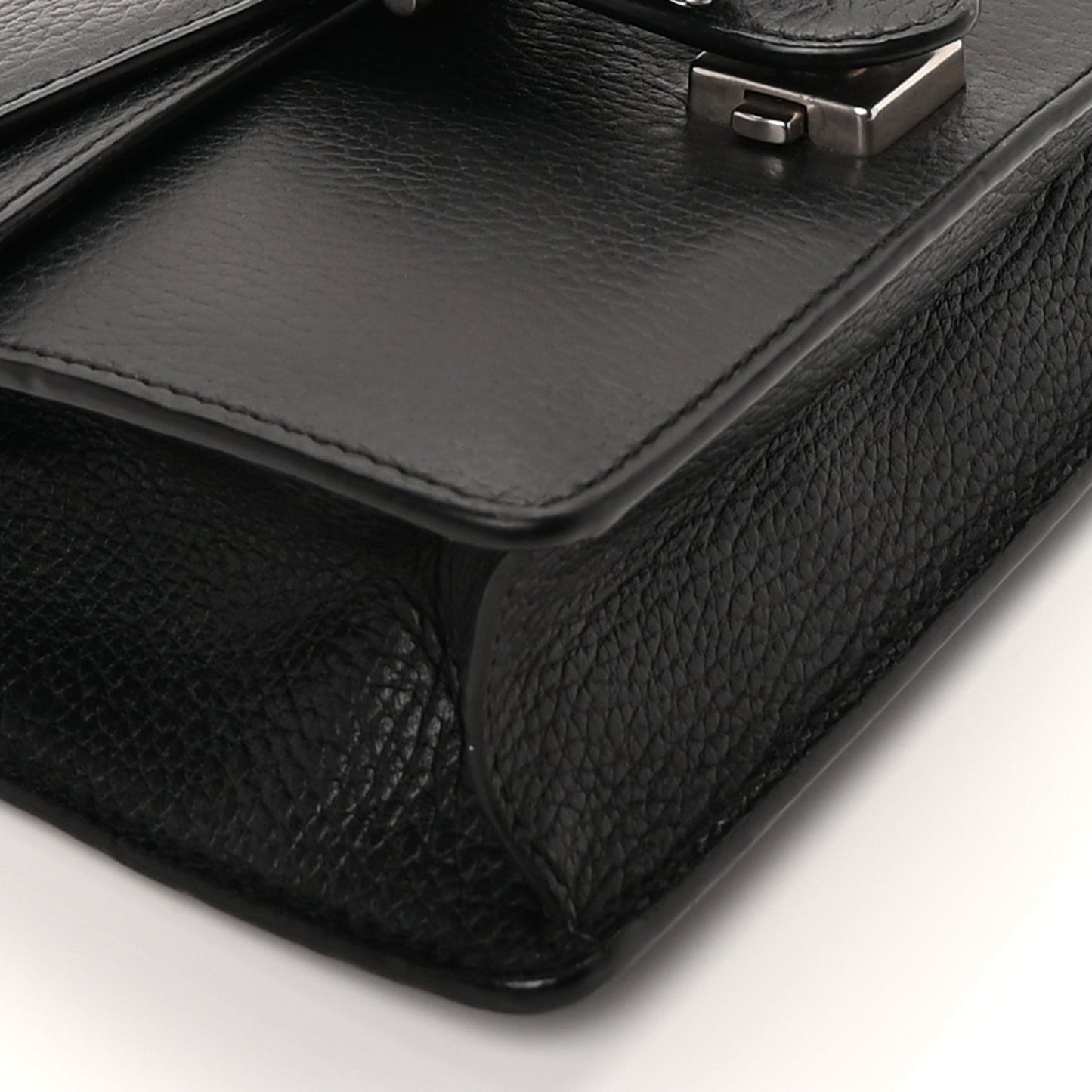 Calfskin Mini Dionysus Shoulder Bag  Black