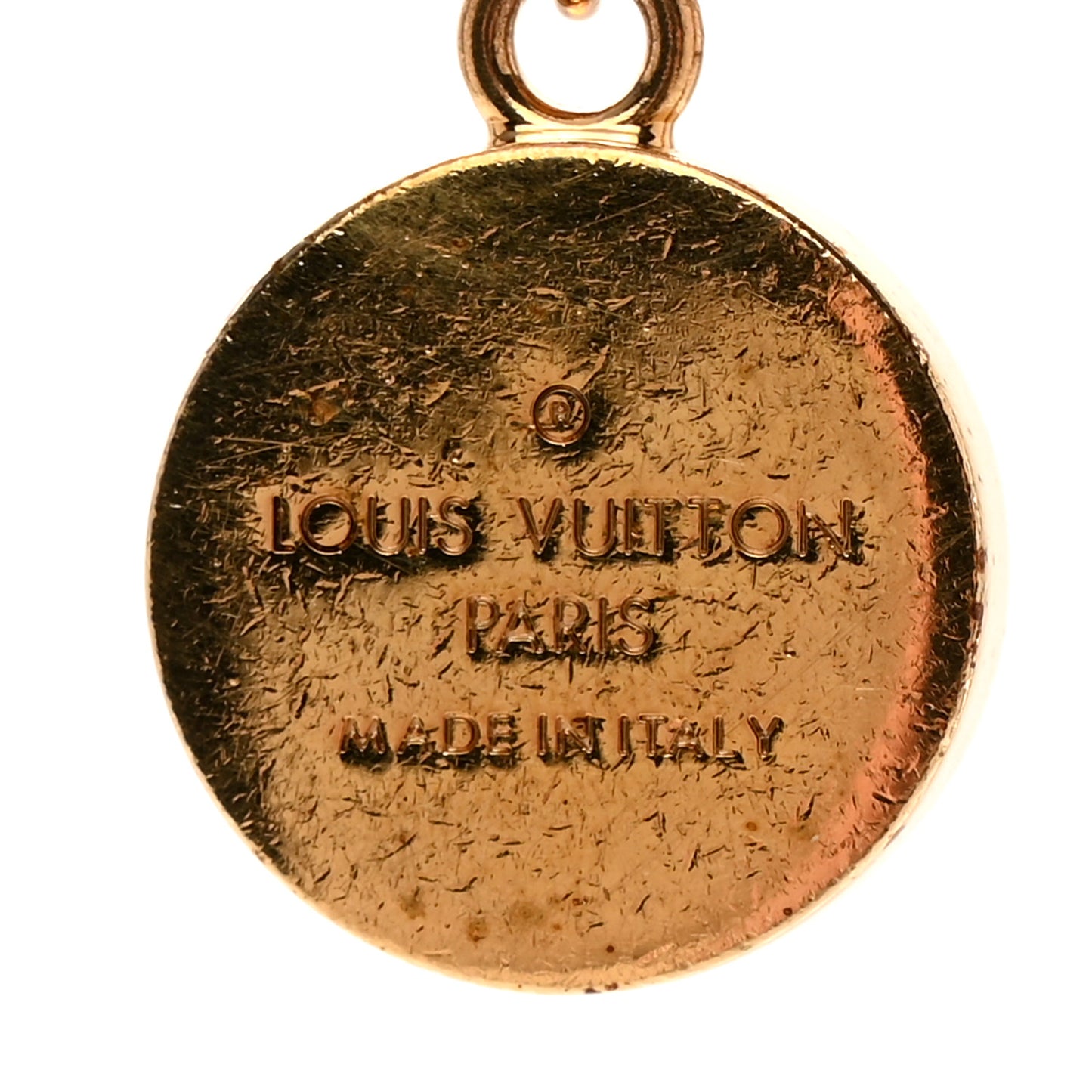 Metal Kaleido V Bag Chain Charm