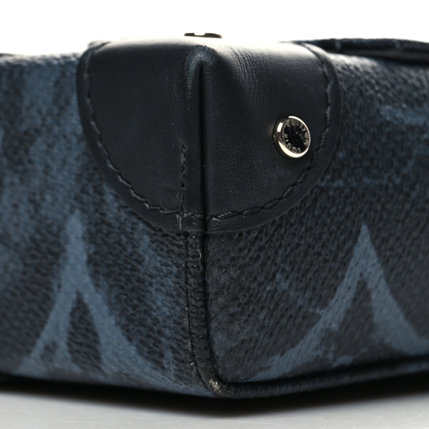 Monogram Pastel Trunk Messenger Black