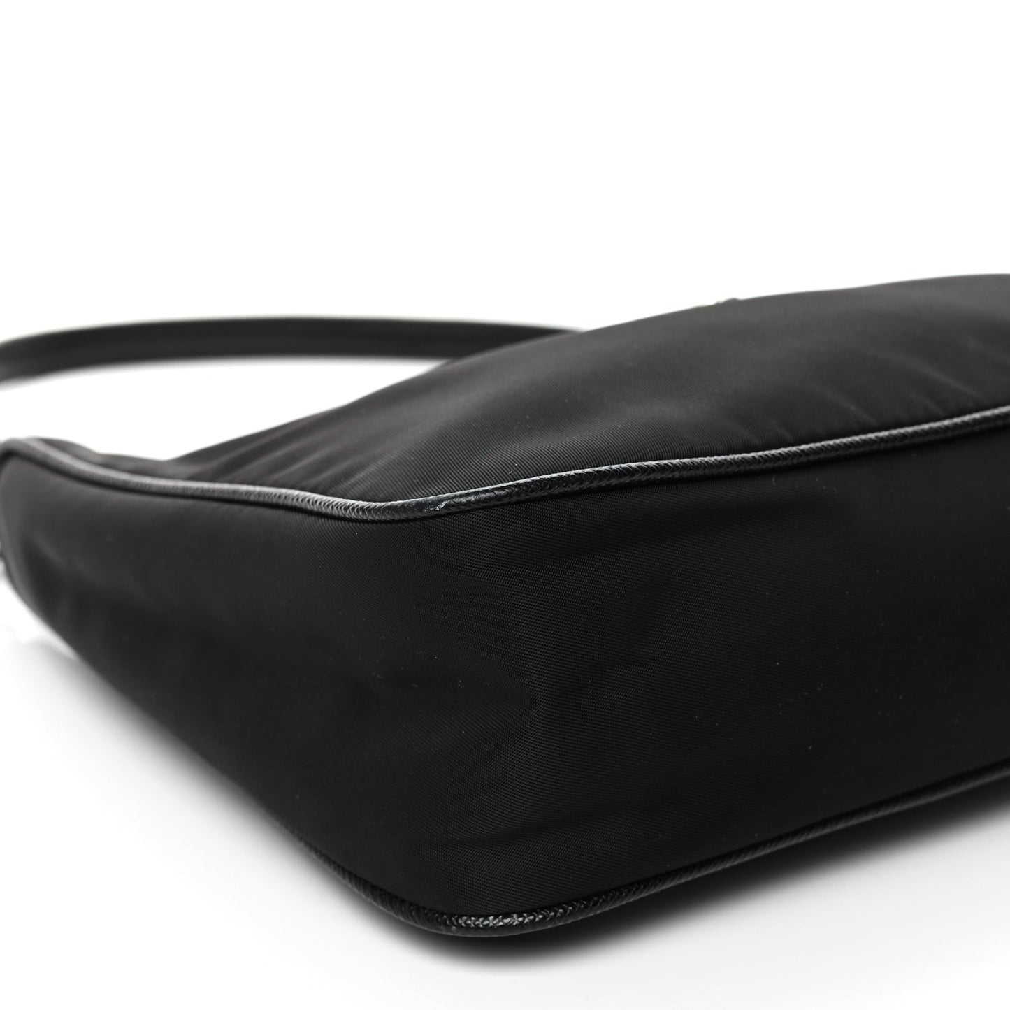 Tessuto Nylon Saffiano Mini Re-Edition 2005 Bag Black