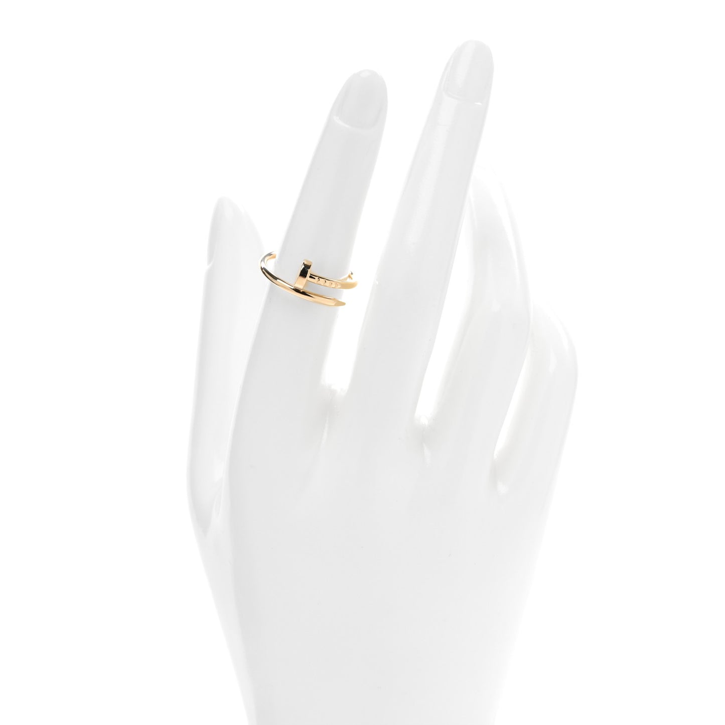 18K Yellow Gold Small Juste Un Clou Ring 55 7.25