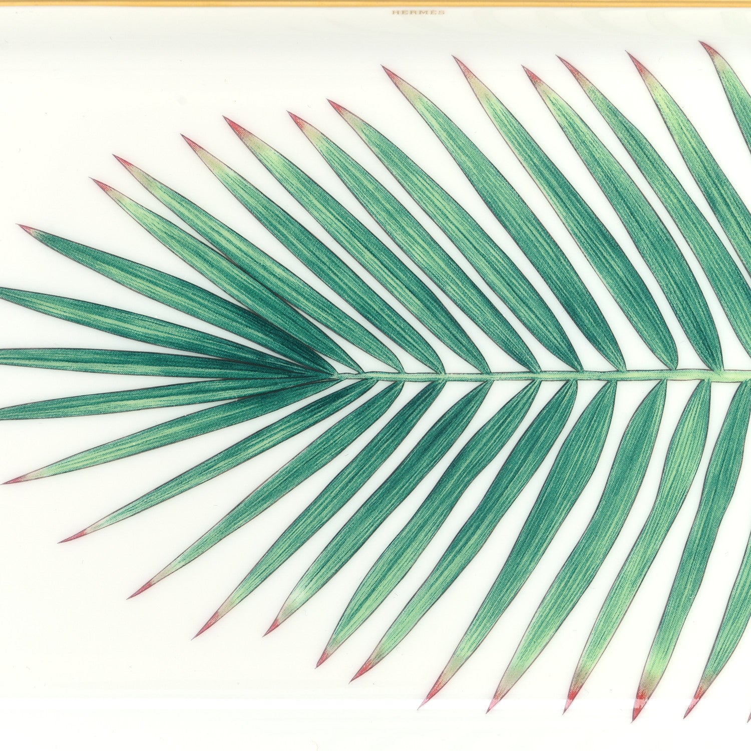 Hermes Porcelain Small Passifolia Tray N°2 7 of 8