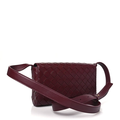 Bottega Veneta Nappa Intrecciato Mini Andiamo Crossbody Bag Barolo 3 of 10
