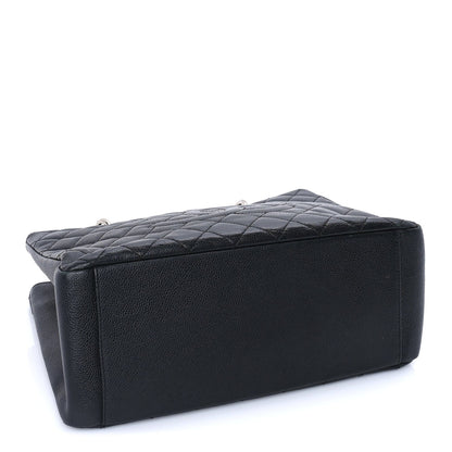 Chanel Caviar Quilted Grand Shopping Tote GST  Black 3 of 7