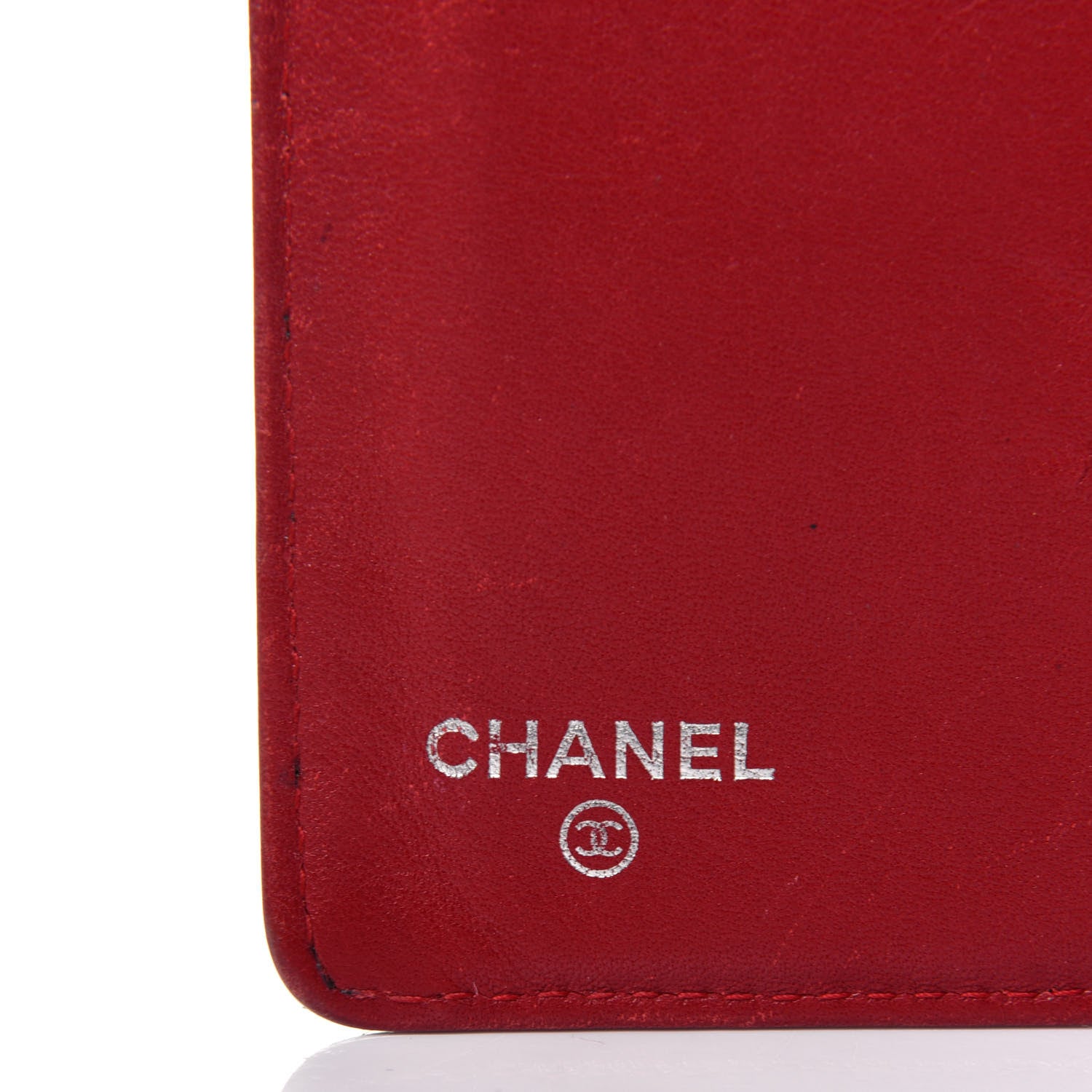 Chanel Caviar Timeless CC Yen Wallet Red 6 of 27