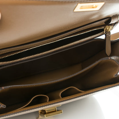 Celine Box Calfskin Medium Classic Box Flap Bag Moss Green 6 of 8