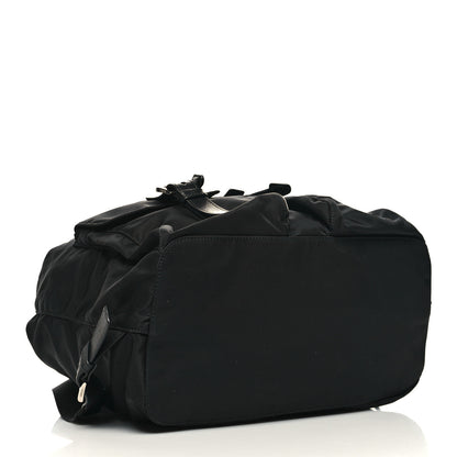 Prada Nylon Vela Medium Backpack Black 4 of 9