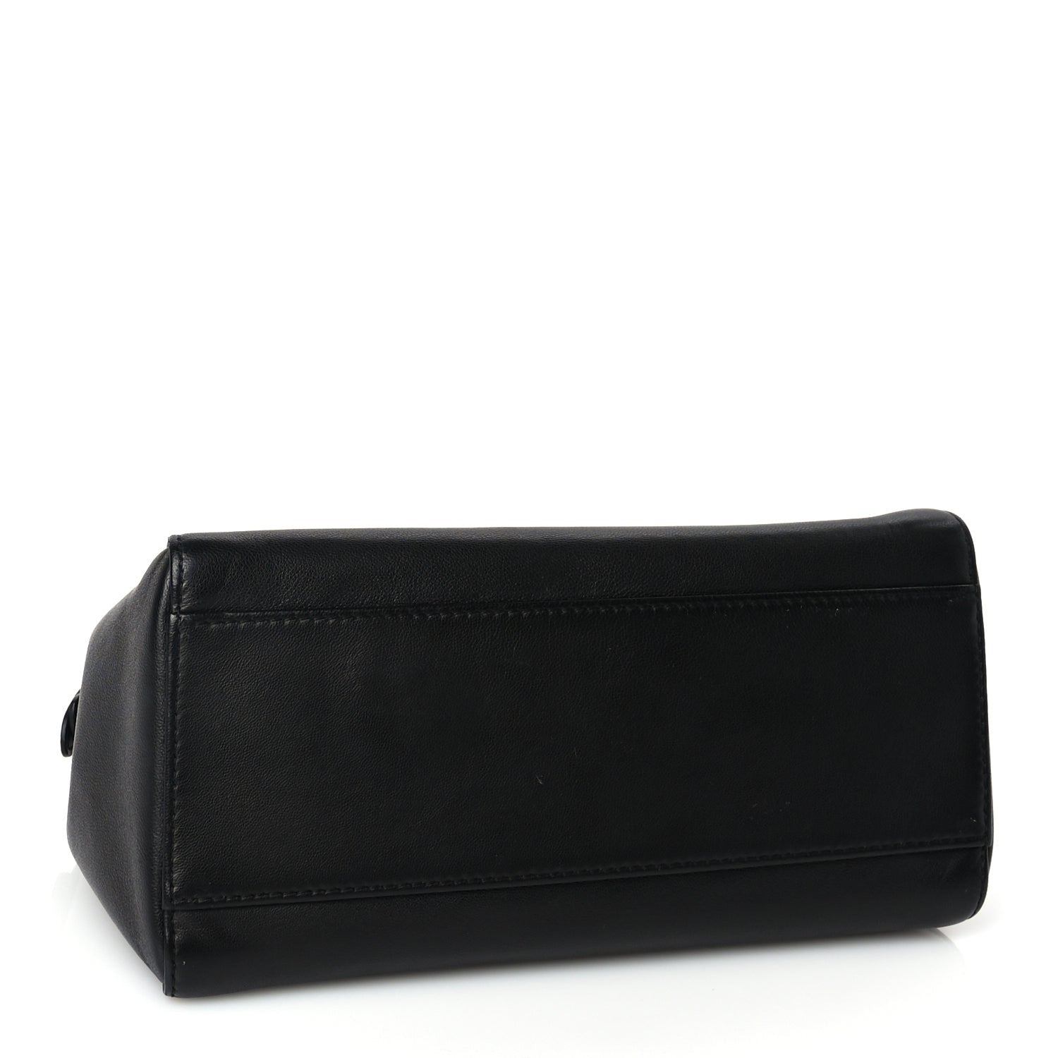 Fendi Nappa Mini Peekaboo Iconic Satchel Black 3 of 8