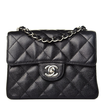 Chanel Caviar Quilted Mini Square Flap Black 1 of 10