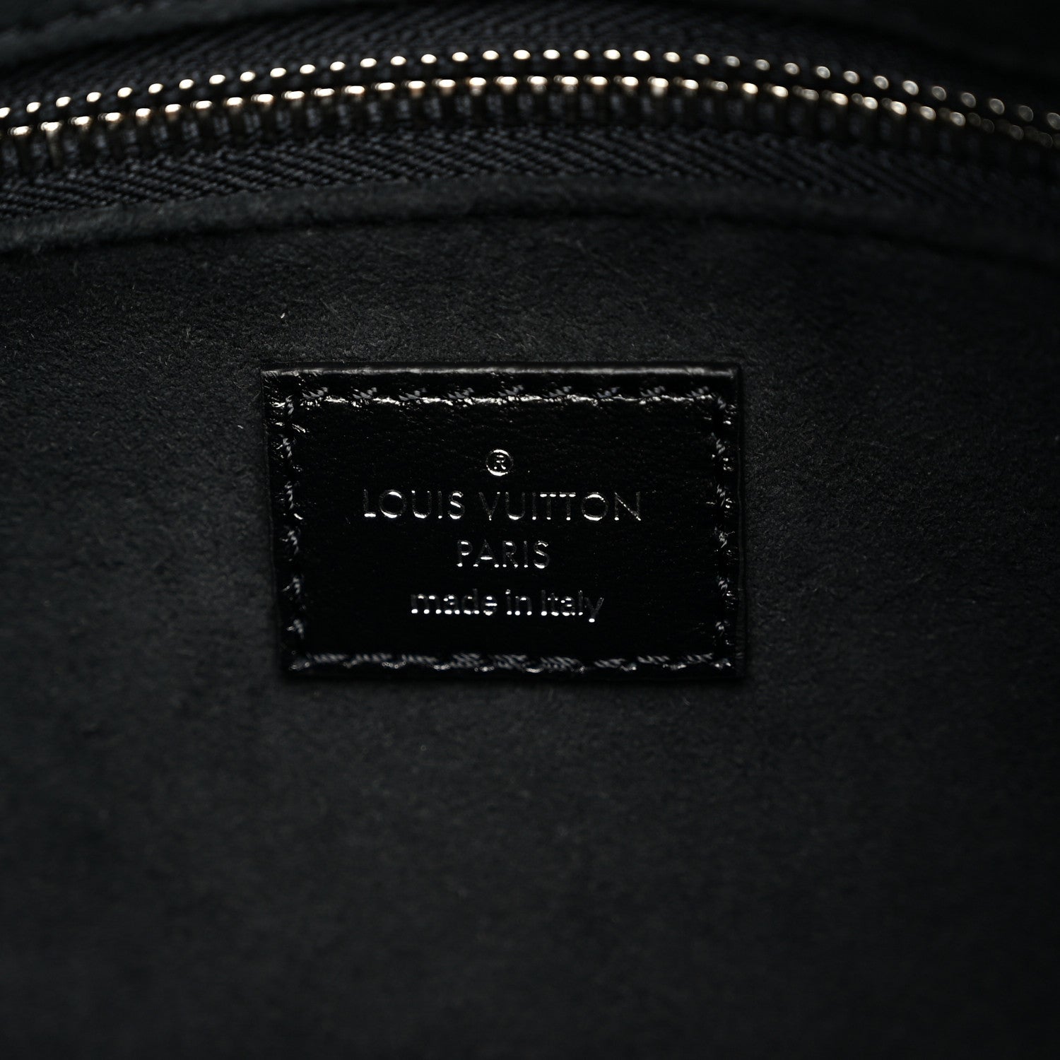 Louis Vuitton Lambskin CarryAll Vibe MM Black 7 of 10