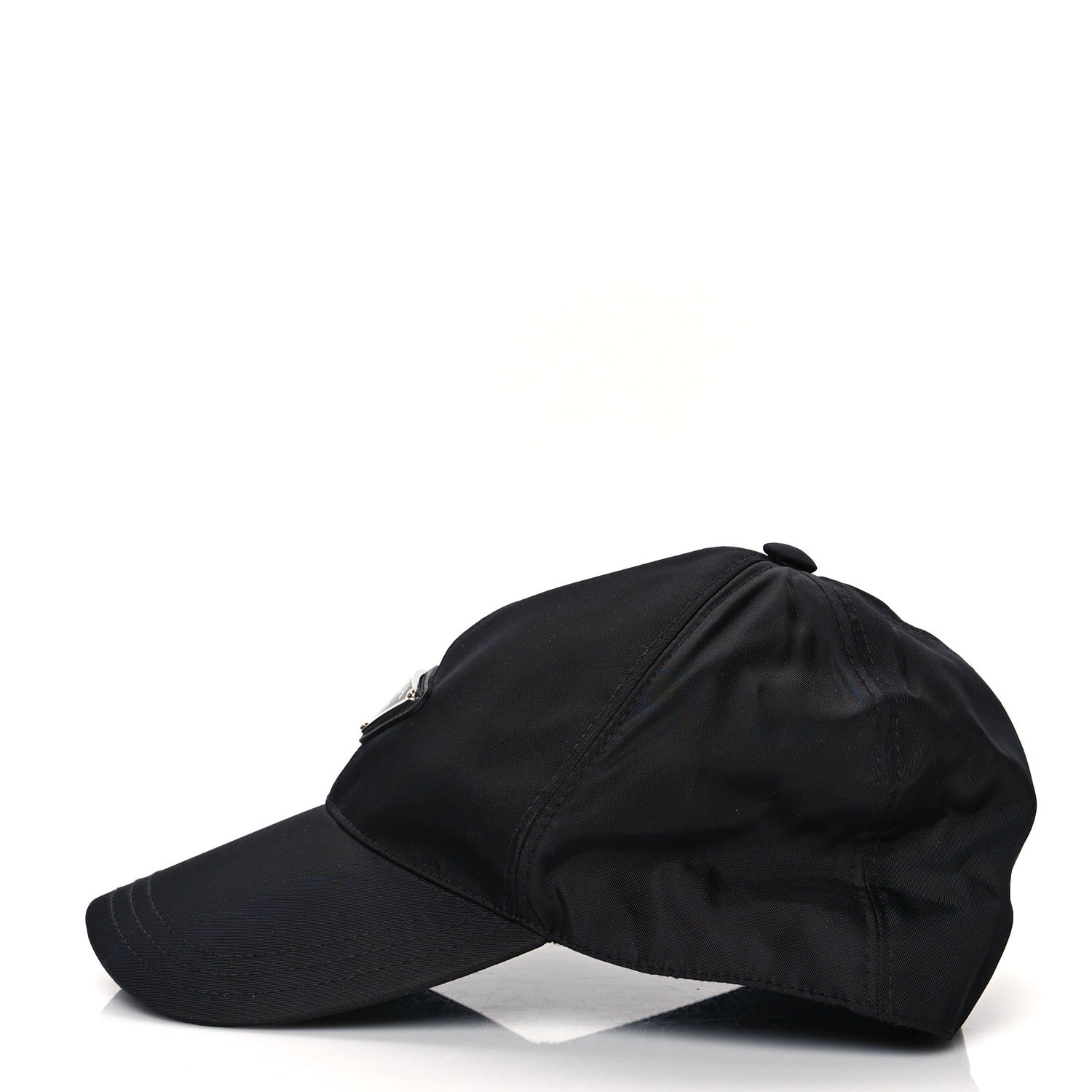 Prada Tessuto Nylon Logo Baseball Cap M Black 3 of 7