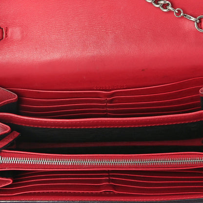 Gucci GG Supreme Monogram Mini Dionysus Chain Wallet Beige Vulcanic Red 4 of 8