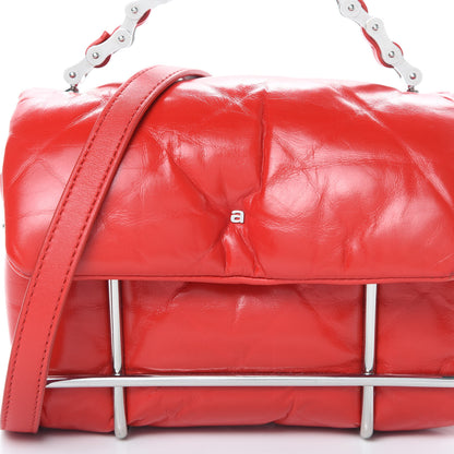 Alexander Wang Calfskin Quilted Halo Xbody Bag Red 9 of 18