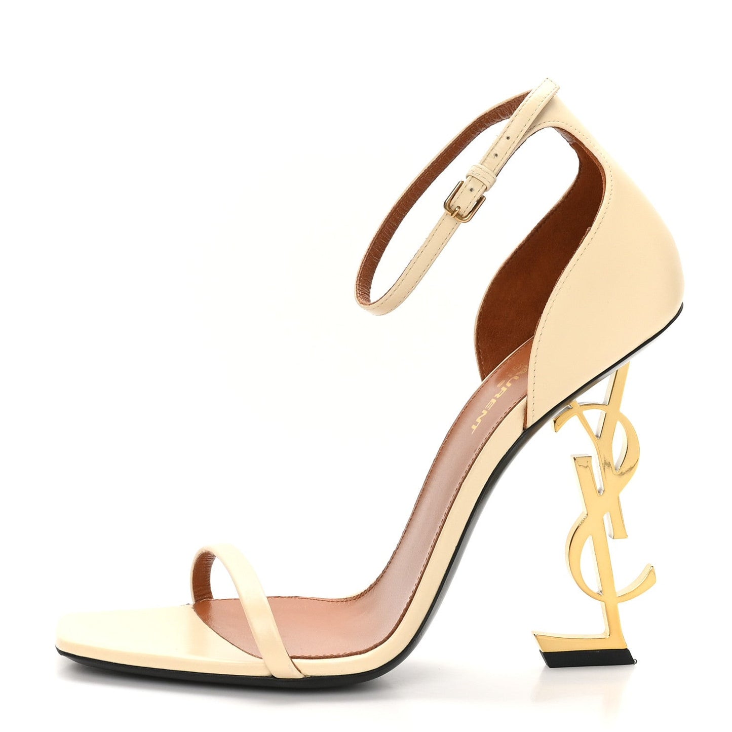 Calfskin 110 Opyum Sandals 39 Real Beige