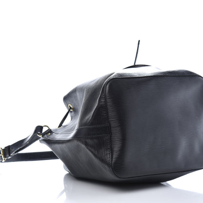 Louis Vuitton Epi Petit Noe Black 6 of 12