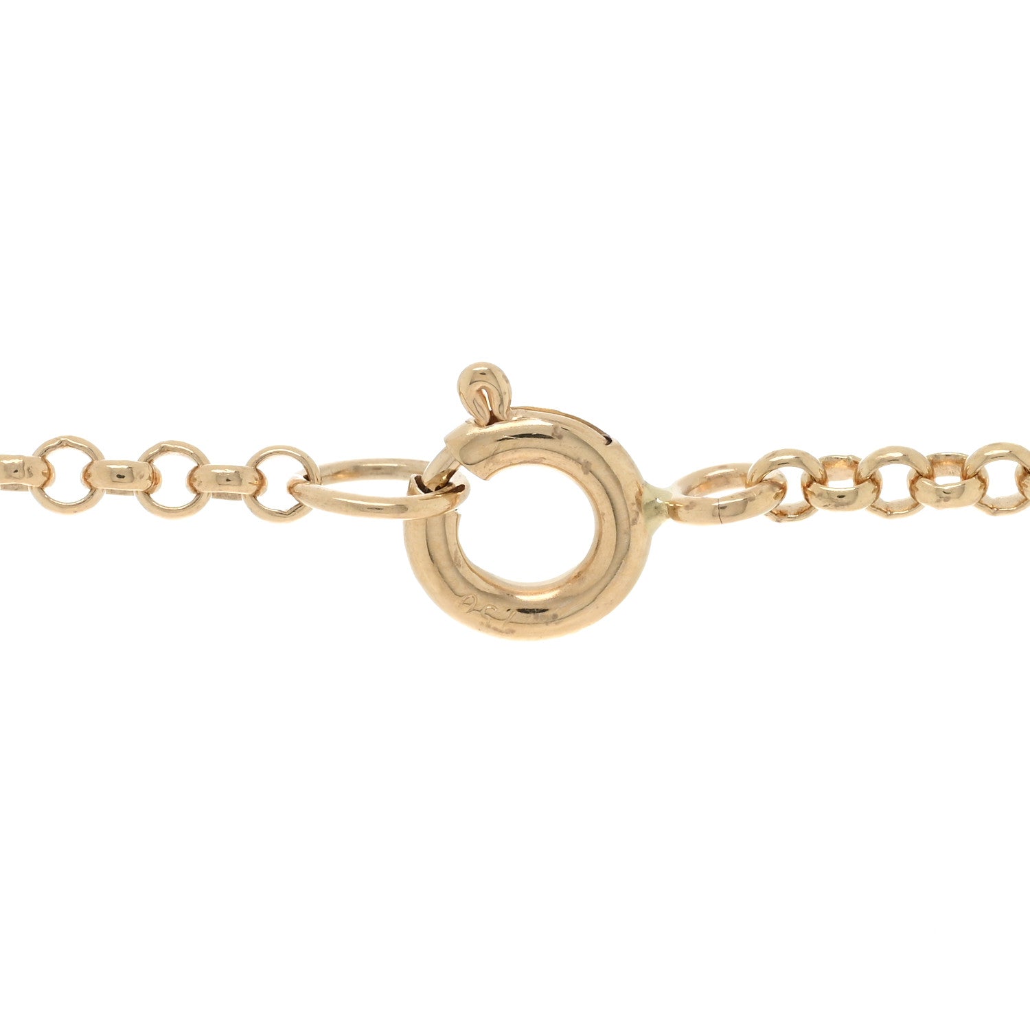 Buccellati 18K Yellow Gold Diamond Bubu Necklace 4 of 6