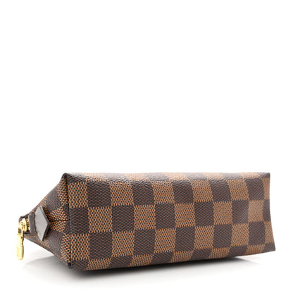 Louis Vuitton Damier Ebene Cosmetic Pouch 4 of 9