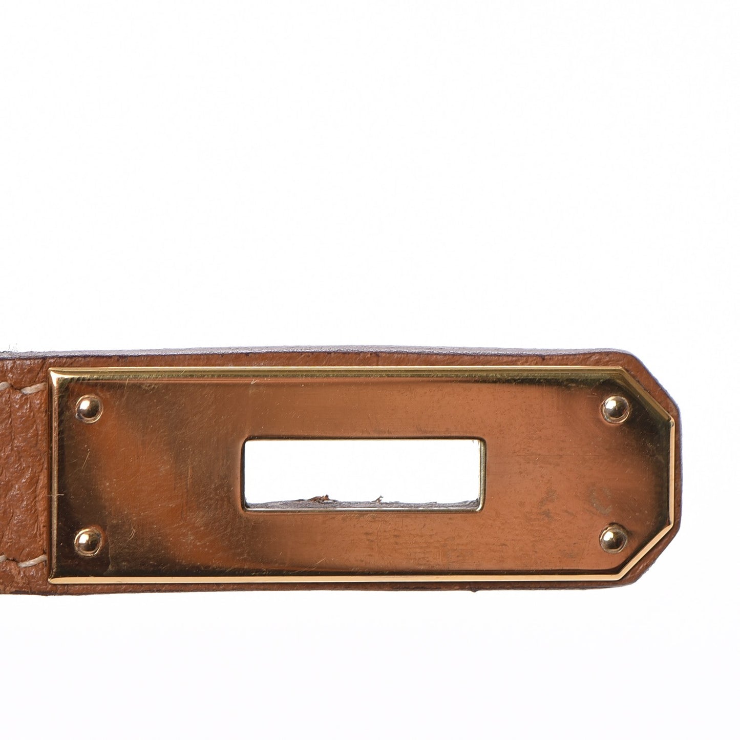 Epsom Birkin 35 Gold