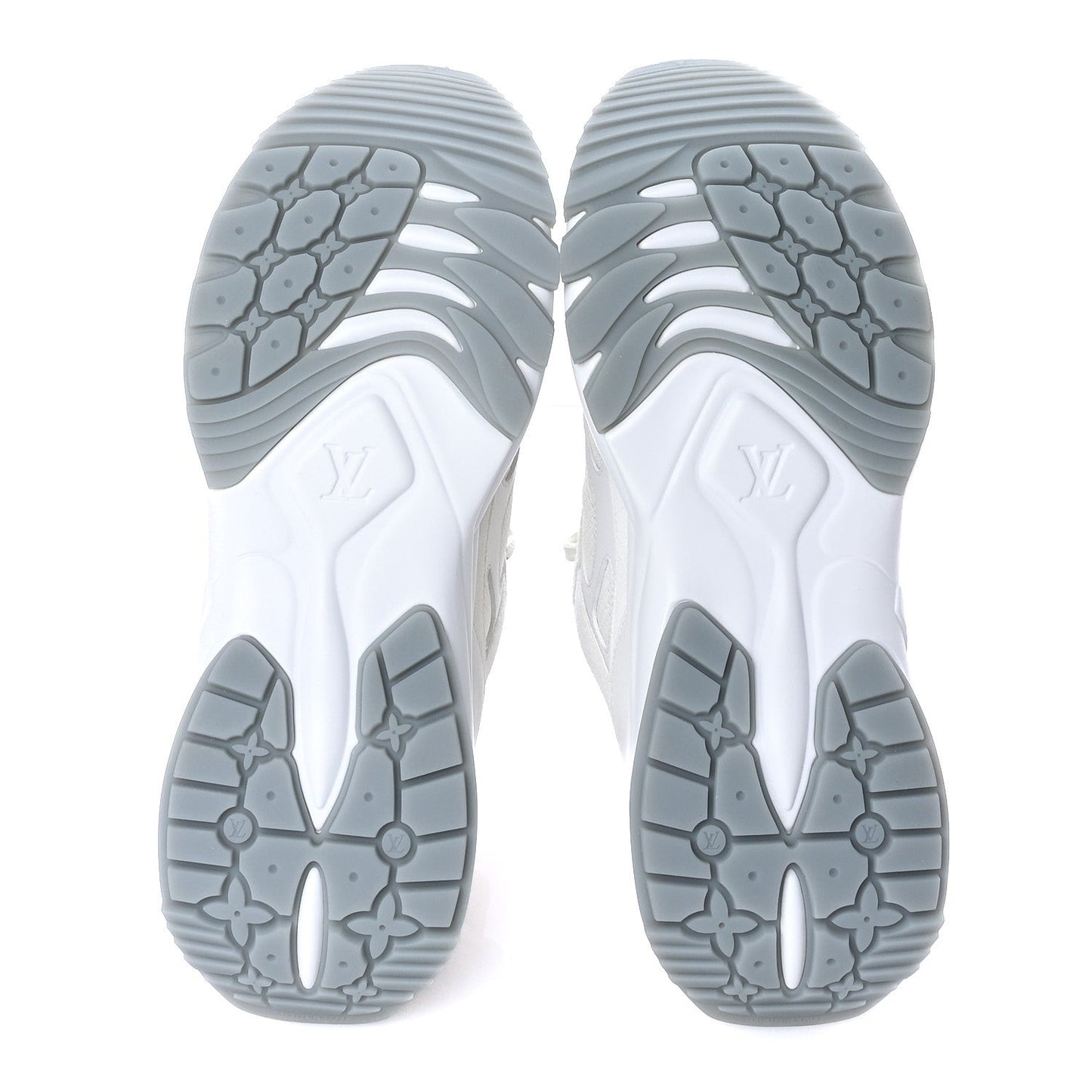 Calfskin Run 55 Sneakers 38.5 White