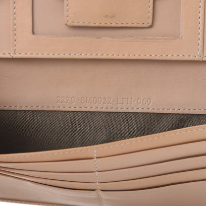 Fendi Zucchino Vitello Continental Wallet Cipria Teint Cipria 8 of 14