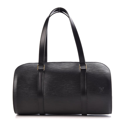 Louis Vuitton Epi Soufflot Black 3 of 9