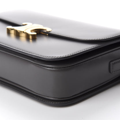 Celine Shiny Calfskin Medium Triomphe Grey 7 of 12