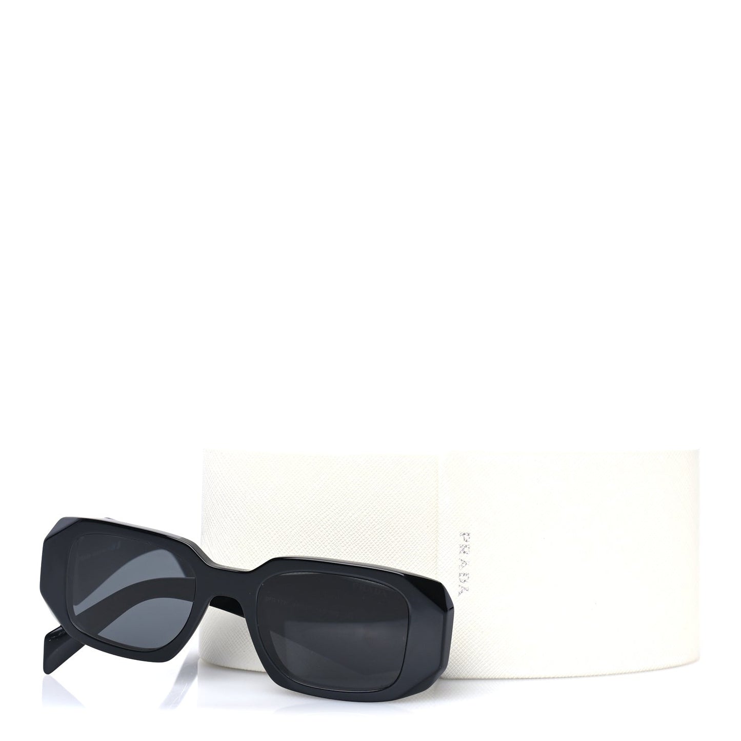 Acetate Symbole Sunglasses SPR 17W  Black