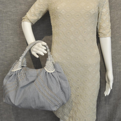 Fendi Denim Striped Spy Blue 2 of 11