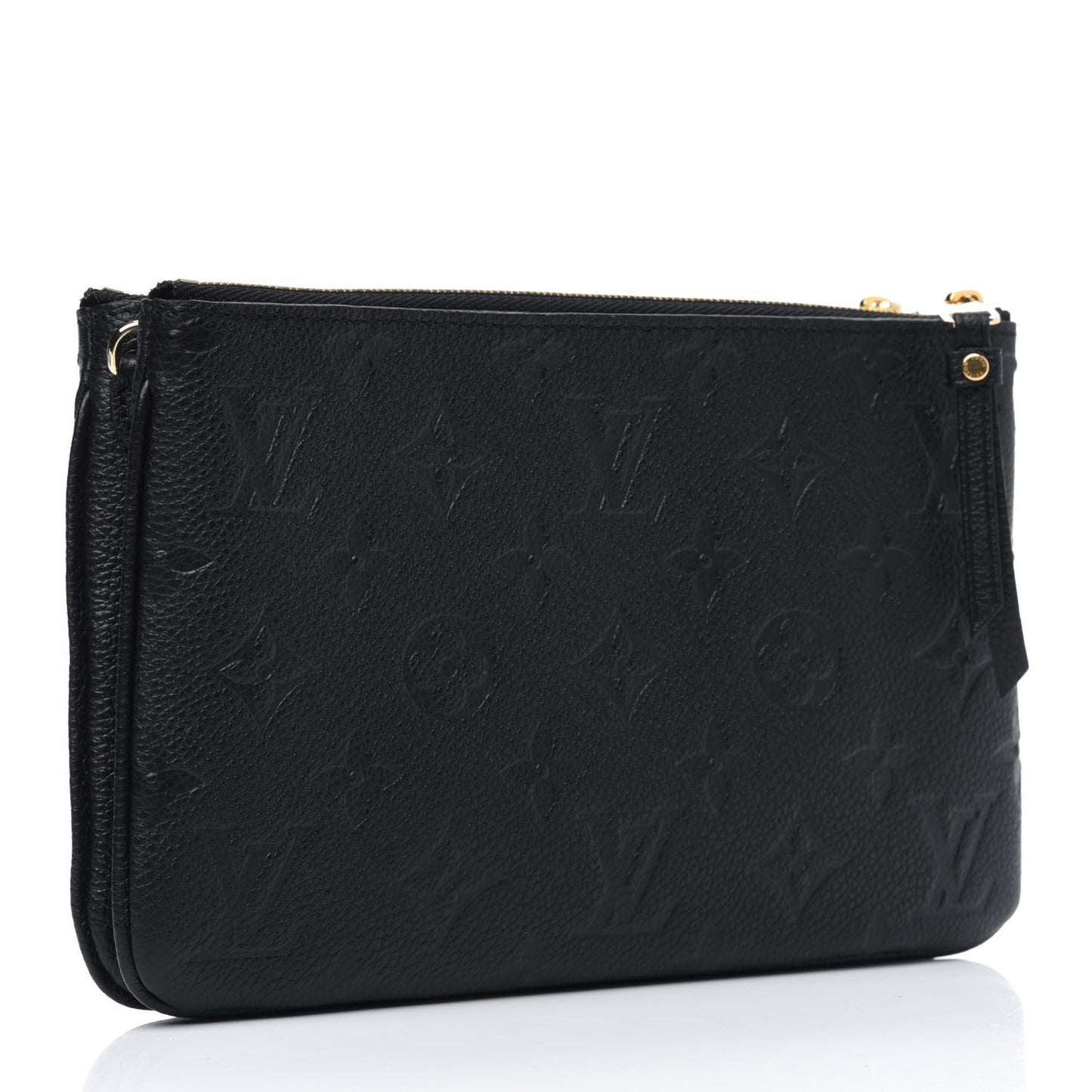 Empreinte Double Zip Pochette Black