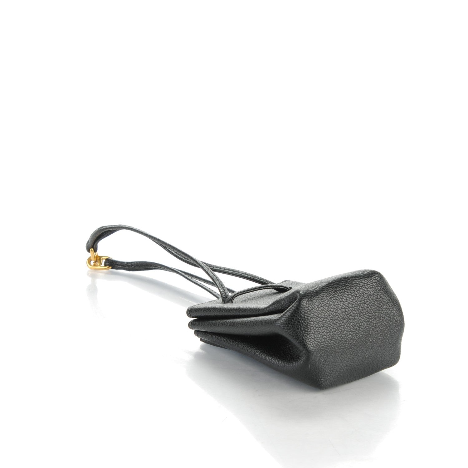 Hermes Chevre Vespa Pouch Black 4 of 6