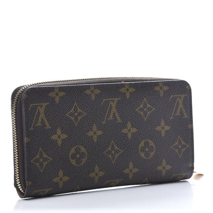 Louis Vuitton Monogram Zippy Wallet Rose Ballerine 3 of 11