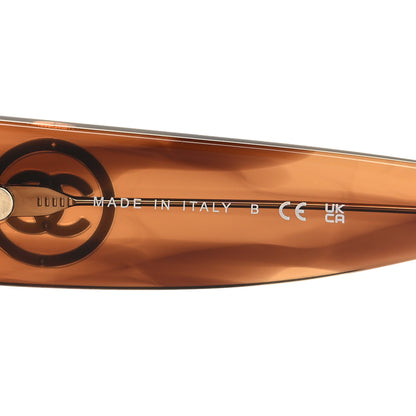 Chanel Acetate Rectangle Sunglasses 5507 Brown Orange 6 of 8