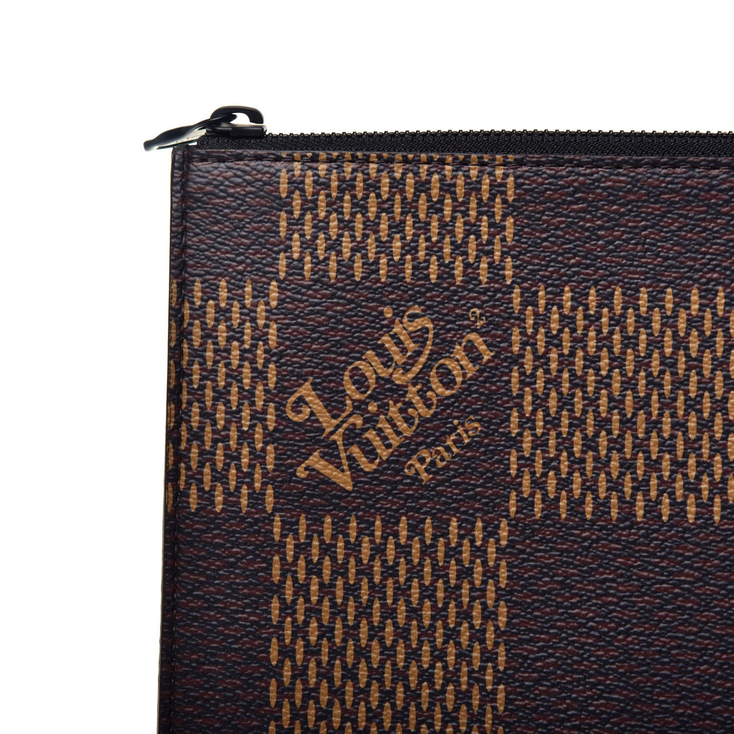 Louis Vuitton X NIGO Giant Damier Ebene Bear Pochette Jour GM 7 of 8