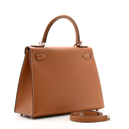 Hermes Epsom Kelly Sellier 28 Gold 3 of 10