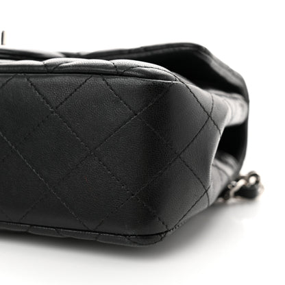 Chanel Lambskin Quilted Mini Rectangular Flap Black 11 of 13