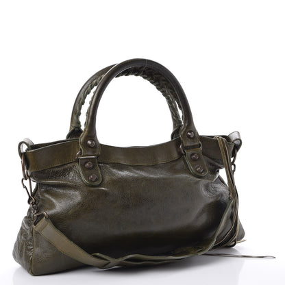 Balenciaga Chevre Classic Hardware First Olive 3 of 12
