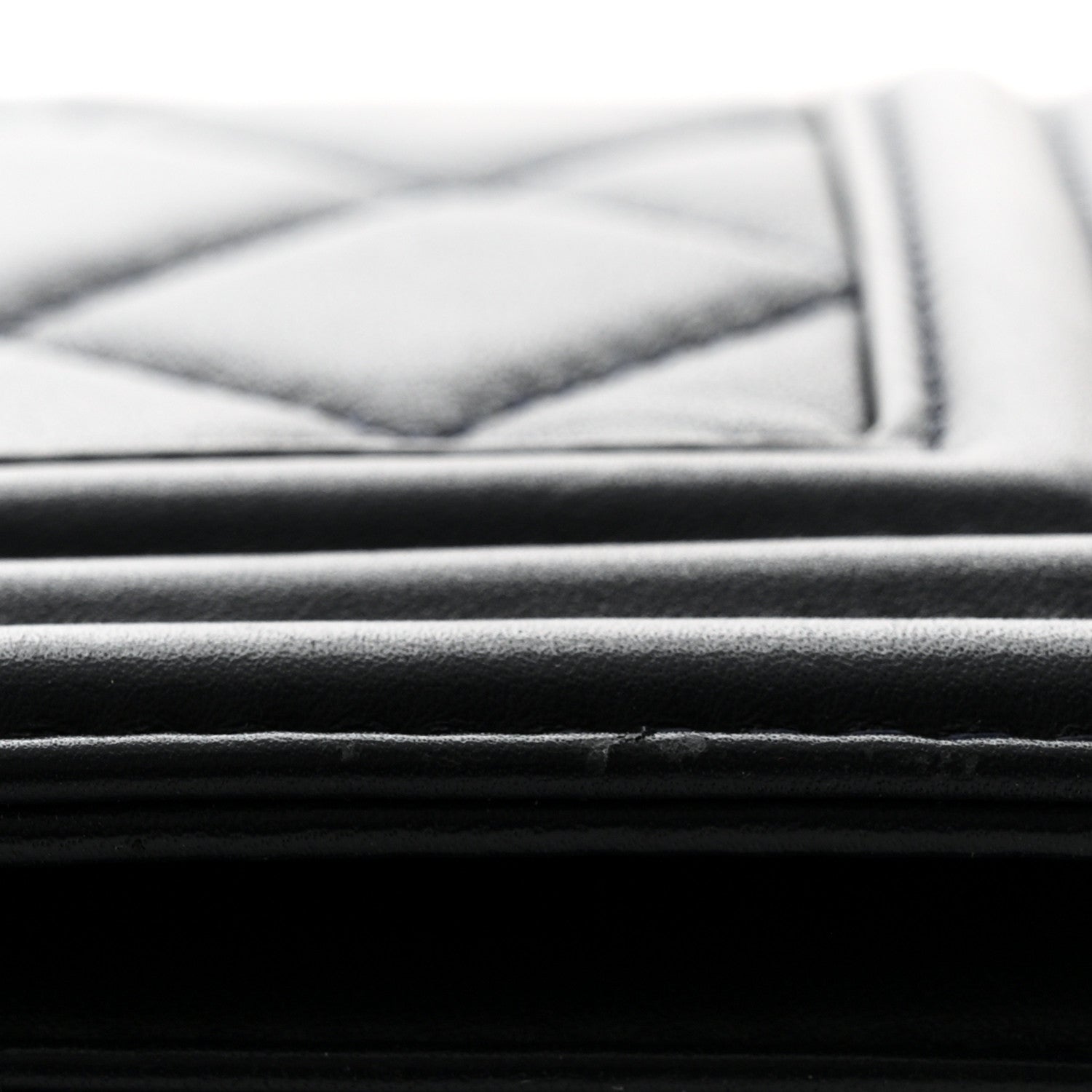 Chanel Lambskin Quilted Medium Boy Flap Navy 11 of 13